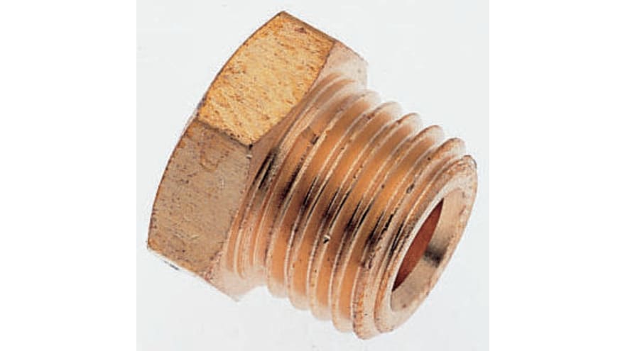 Norgren Brass Tubing Nut for 3/8in – Model: 220010600
