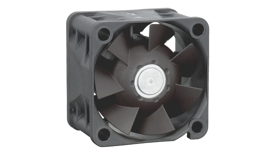 ebm-papst 420 J Series Axial Fan, 12 V dc, DC Operation, 38m³/h, 6.9W, 40 x 40 x 28mm – Model: 422JH