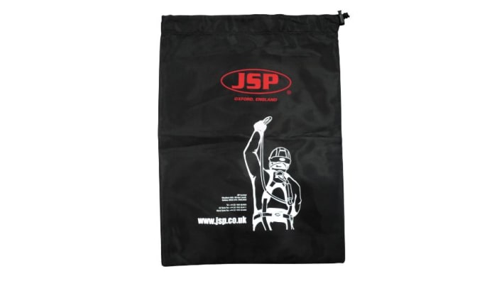 JSP Fall Arrest Kit with Draw String Bag, Harness, Lanyard – Model: FAR1101