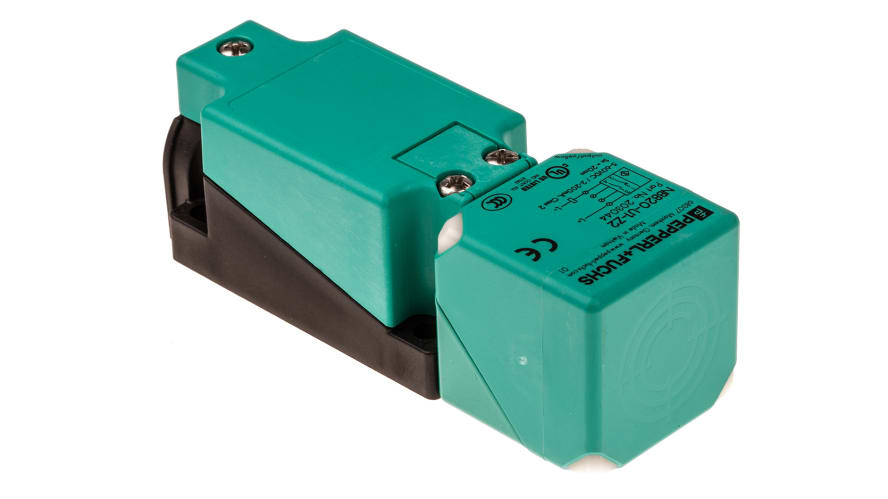 NBB20-U1-Z2, Pepperl + Fuchs Inductive Block-Style Proximity Sensor, 20 mm Detection, 5 → 60 V dc, IP68, IP69K – Model: NBB20-U1-Z2