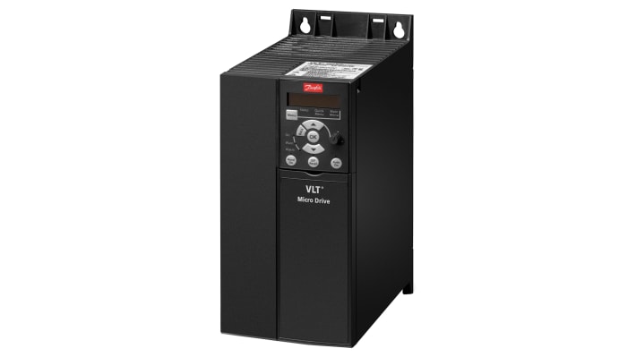 Danfoss Inverter Drive, 11 kW, 3 Phase, 400 V ac, 23 A, VLT FC51 Series – Model: 132F0058