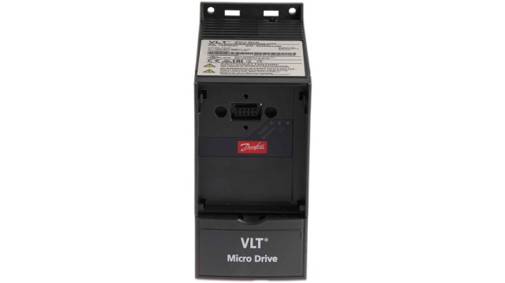 Danfoss Inverter Drive, 0.37 kW, 1 Phase, 230 V ac, 2.2 A, VLT FC51 Series – Model: 132F0002