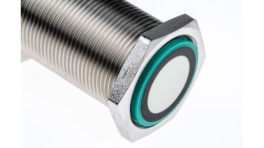UC2000-30GM-IUEP-IO-V15, Pepperl + Fuchs Ultrasonic Barrel-Style Proximity Sensor, M30 x 1.5, 90 → 2000 mm Detection, Analogue, Push-Pull – 