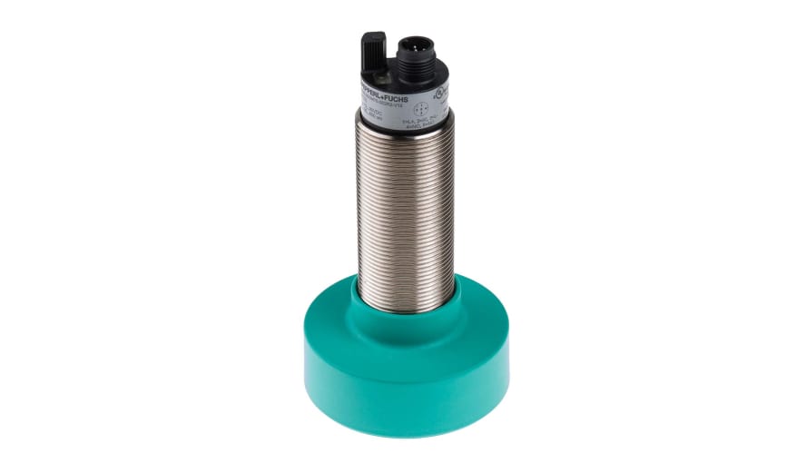 UC6000-30GM70-2E2R2-V15, Pepperl + Fuchs Ultrasonic Barrel-Style Proximity Sensor, M30 x 1.5, 350 → 6000 mm Detection, PNP Output, 12 – Mode