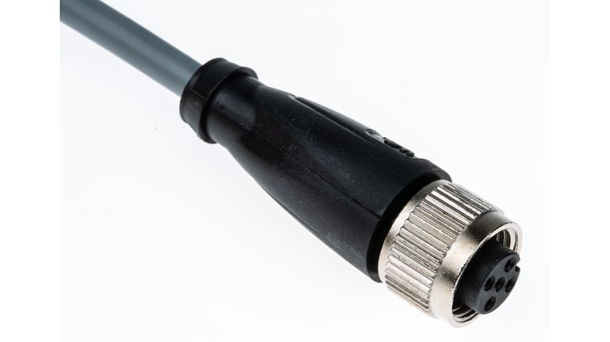 V15-G-2M-PVC, Pepperl + Fuchs Straight Female 5 way M12 to 5 way Unterminated Sensor Actuator Cable, 2m – Model: V15-G-2M-PVC