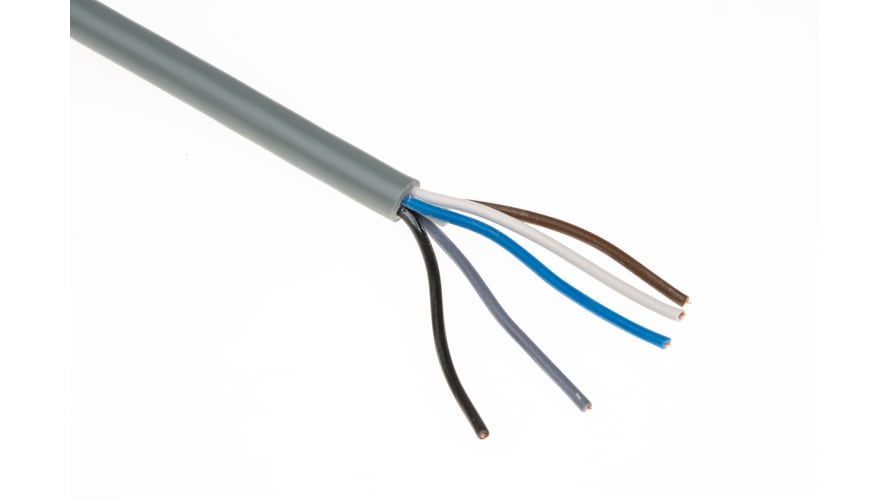 V15-G-2M-PVC, Pepperl + Fuchs Straight Female 5 way M12 to 5 way Unterminated Sensor Actuator Cable, 2m – Model: V15-G-2M-PVC