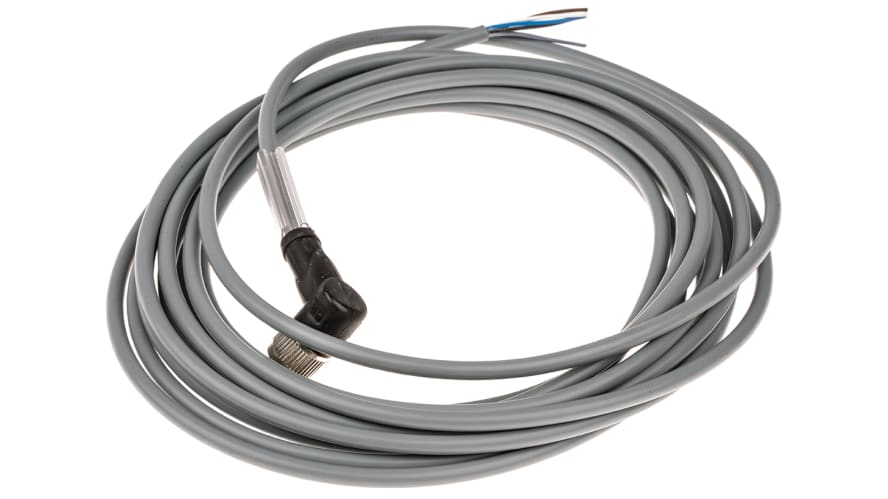 V15-W-5M-PVC, Pepperl + Fuchs Right Angle Female 5 way M12 to 5 way Unterminated Sensor Actuator Cable, 5m – Model: V15-W-5M-PVC