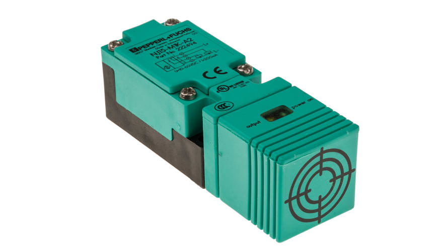 NJ15-M1K-A2, Pepperl + Fuchs Inductive Block-Style Proximity Sensor, 15 mm Detection, PNP Output, 10 → 60 V dc, IP67 – Model: NJ15-M1K-A2