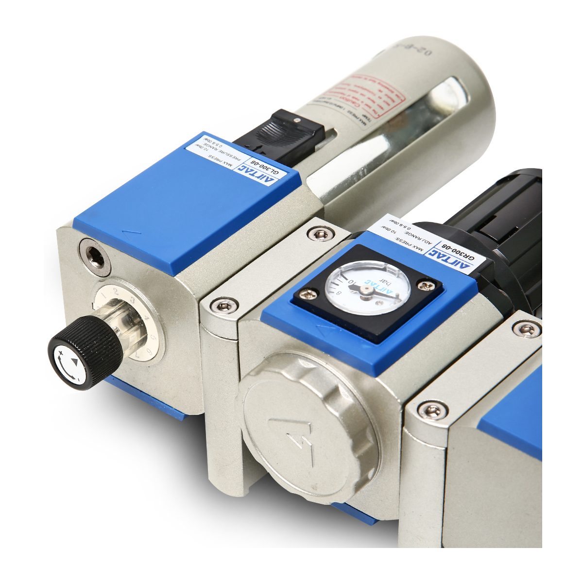 GC300-08 กรองลม,ปรับลม,เติมน้ำมัน 1/4"