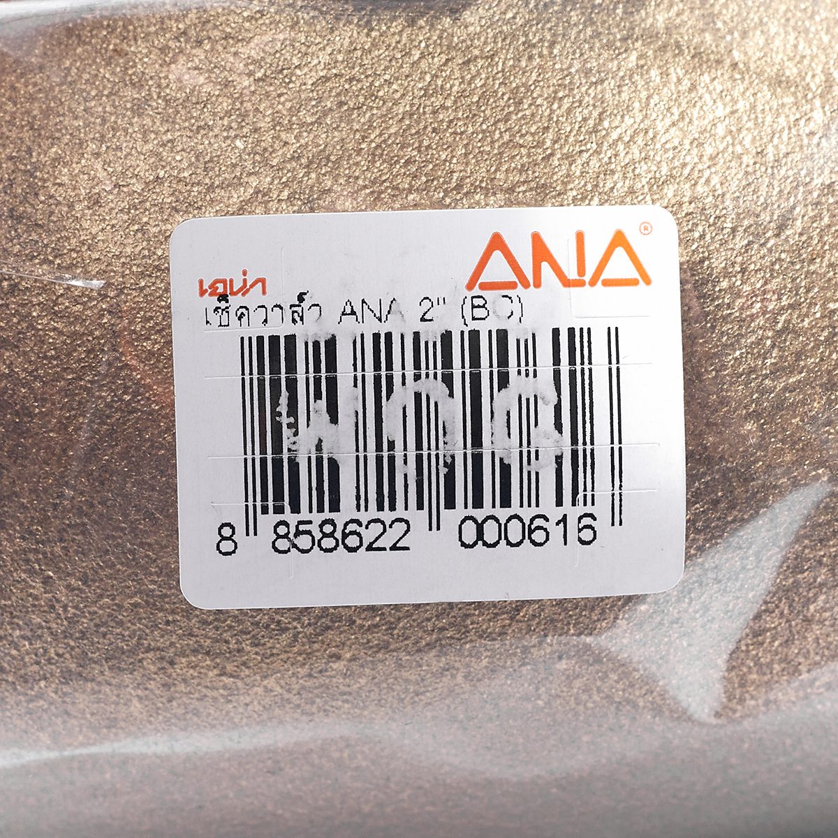 ANA เช็ควาล์วสวิง ขนาด 2 นิ้ว รุ่น 111 รูน้ำเต็ม ลิ้นยาง NBR กันรั่วซึม 2 เท่า (เอน่า)