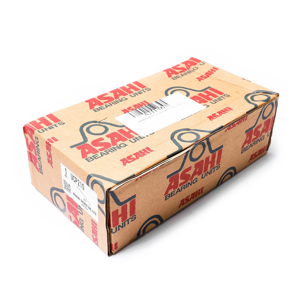 ตลับลูกปืนตุ๊กตา อาซาฮี (ASAHI) หมอนบล็อกแบริ่ง รุ่น UCP210 รูเพลา 50 มิลลิเมตร