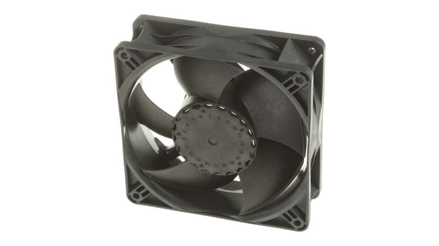 ebm-papst ACi 4400 Series Axial Fan, 115 V ac, AC Operation, 175m³/h, 4.4W, 119 x 119 x 38mm