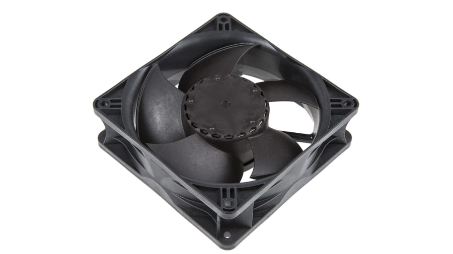 ebm-papst ACi 4400 Series Axial Fan, 230 V ac, AC Operation, 175m³/h, 4.4W, 119 x 119 x 38mm