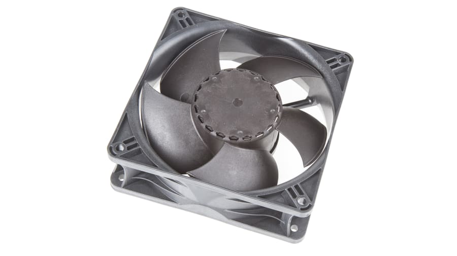 ebm-papst ACi 4400 Series Axial Fan, 230 V ac, AC Operation, 160m³/h, 3.3W, 119 x 119 x 38mm