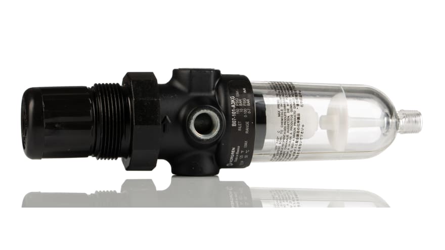 Norgren B07 Filter Regulator, 40μm, G 1/8, Automatic