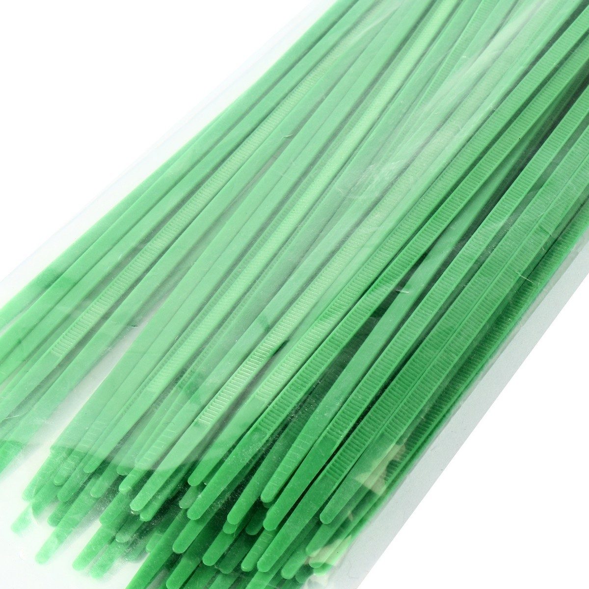 BANDEX เคเบิ้ลไทร์ สีเขียว ขนาด 12 นิ้ว รุ่น CT310GN-4C บรรจุ 100 เส้น (แบนเด็กส์)