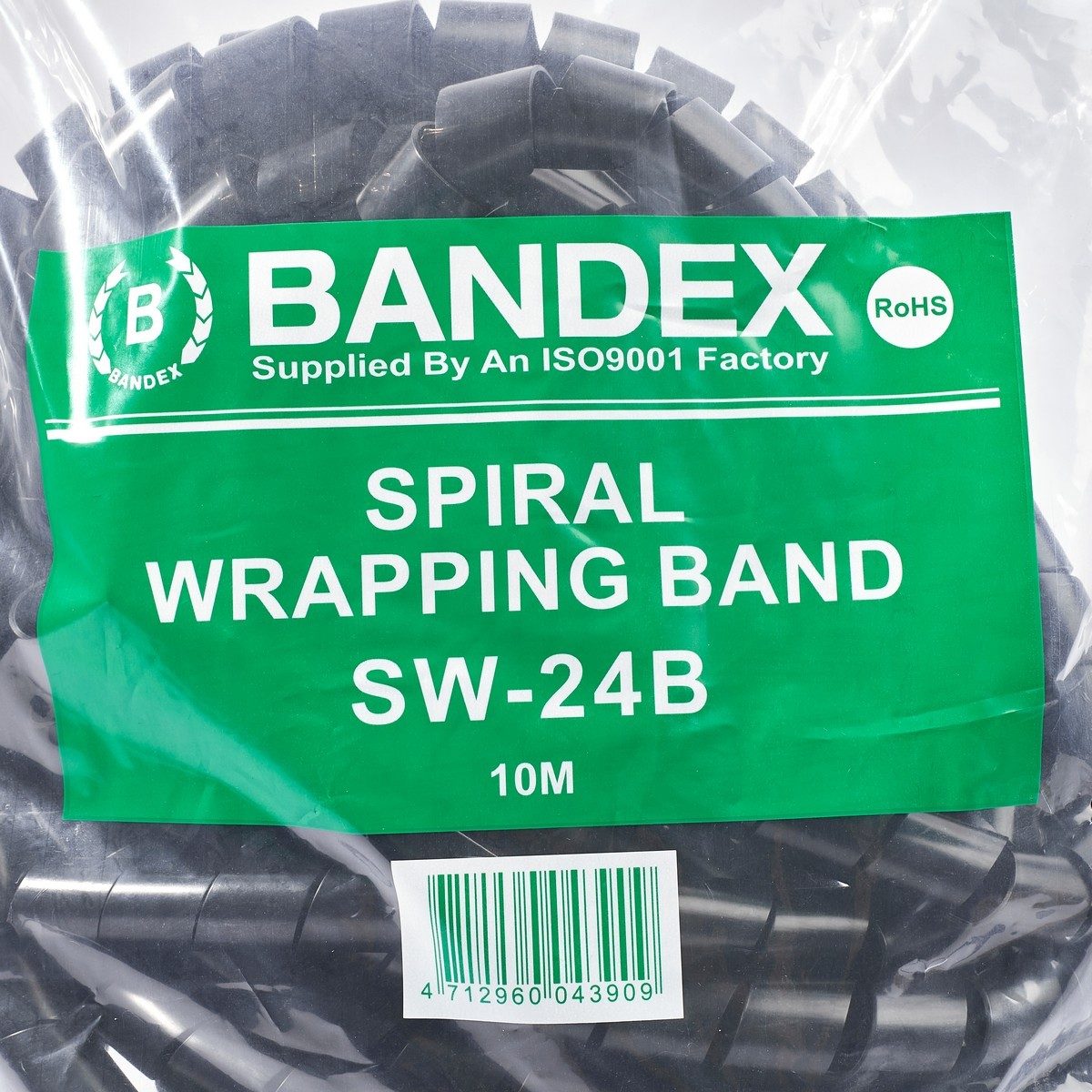 SW-24B ไส้ไก่ พันสายไฟ 10 เมตร(สีดำ)