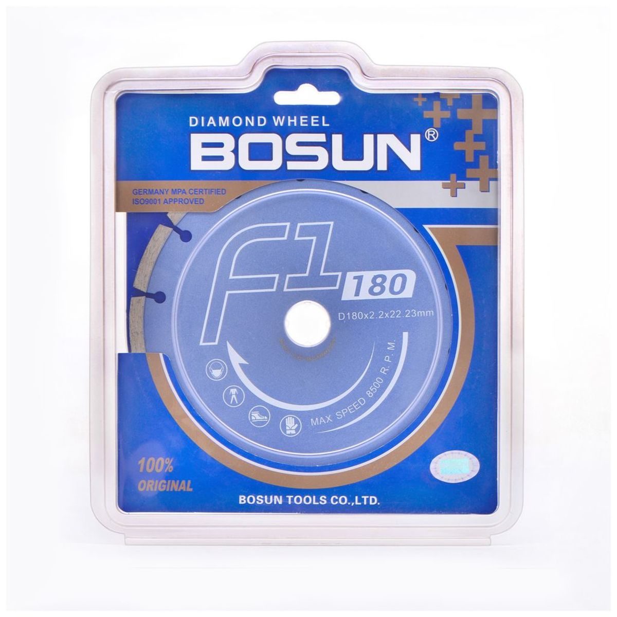 ใบตัดเพชร7"F1GP-180/แห้ง/ทั่วไป(น้ำเงิน)