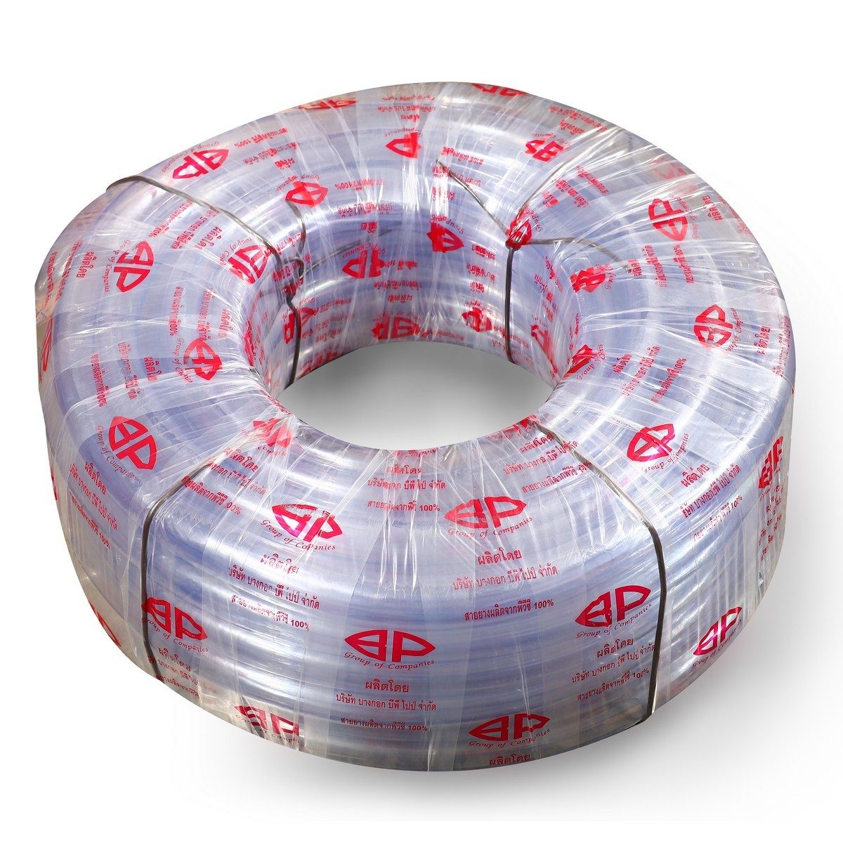 BP Clear PVC Hose 1-1/2 IN, Length 50 M, Weight 25 KG, Used For Watering Plants and General Multi-Purpose Cleaning Work