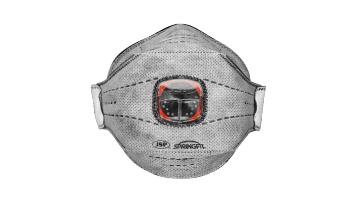JSP SpringFit Series Mask Respirator Mask, Size S, Hypoallergenic, Box of 10 pcs.