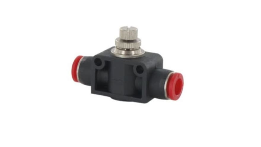IMI Norgren Pneufit C Series Tube In-line Regulator, Push In 12mm Tube Inlet Port x Push In 12mm Tube Outlet Port