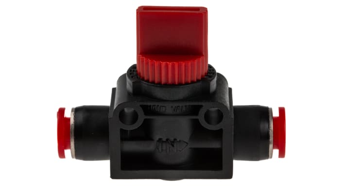 IMI Norgren Flow Controller Pneumatic Manual Control Valve Pneufit C Series, Push In 6 mm