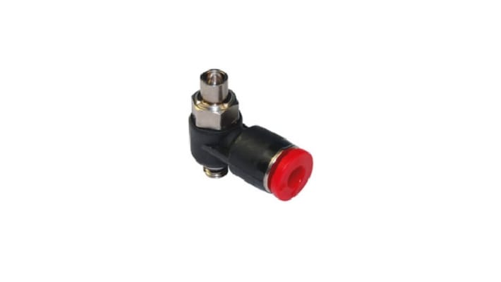 IMI Norgren Pneutic C Series Threaded Flow Controller, 10mm Tube Inlet Port x 10mm Tube Outlet Port