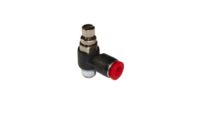 IMI Norgren Pneutic C Series Threaded Flow Controller, 8mm Tube Inlet Port x 8mm Tube Outlet Port