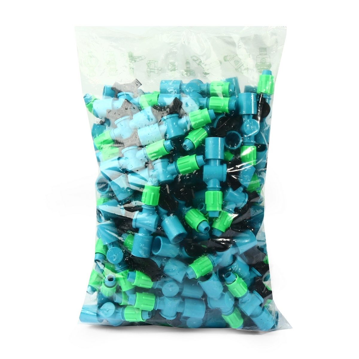 ไชโย (CHAIYO) วาล์วเกษตรเทปน้ำหยด แบบแบน-สวมท่อ PVC 1/2"x16.5 มม. รุ่น 387-191B ใช้ต่อเทปน้ำหยดสวมท่อ (100 ชิ้น/แพ็ค)