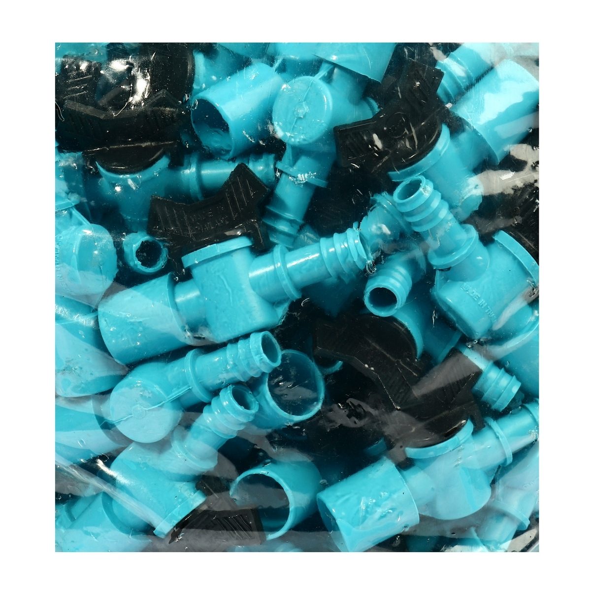 ไชโย วาล์วหางปลาใส่ในอุปกรณ์ PVC-PE ขนาด 3/4 นิ้ว x 16 มม. เหมาะสำหรับใช้ติดตั้งท่อย่อยเพื่อหรี่น้ำให้เบา-แรง (บรรจุ 100ชิ้น/แพ็ค)