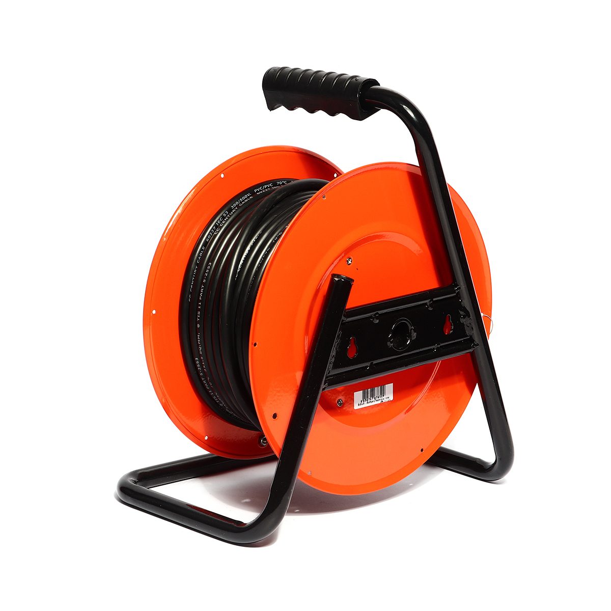 ล้อเก็บสายไฟ มาตรฐาน มอก. CHAMP รุ่น CHD41 Series สายไฟ VCT3X1.5 Sqmm ยาว 20 เมตร รองรับไฟได้ 16 แอมป์ (3,500 วัตต์) เต้าเสียบ 4 ช่อง 1 สวิต
