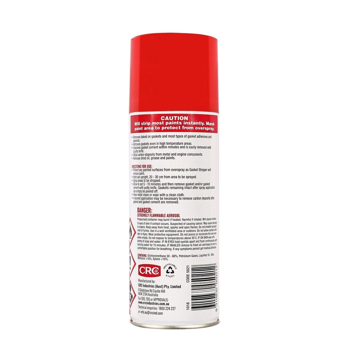 CRC Gasket Remover นํ้ายาลอกปะเก็น สีและเขม่า ขนาด 300G. ใช้ฉีด ลอกปะเก็นเก่าที่แข็งตัว (ซีอาร์ซี)
