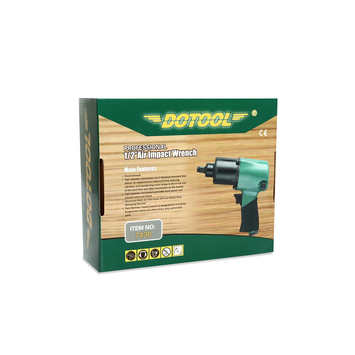 RP7430 บล็อกลม 1/2" TWIN HAMMER