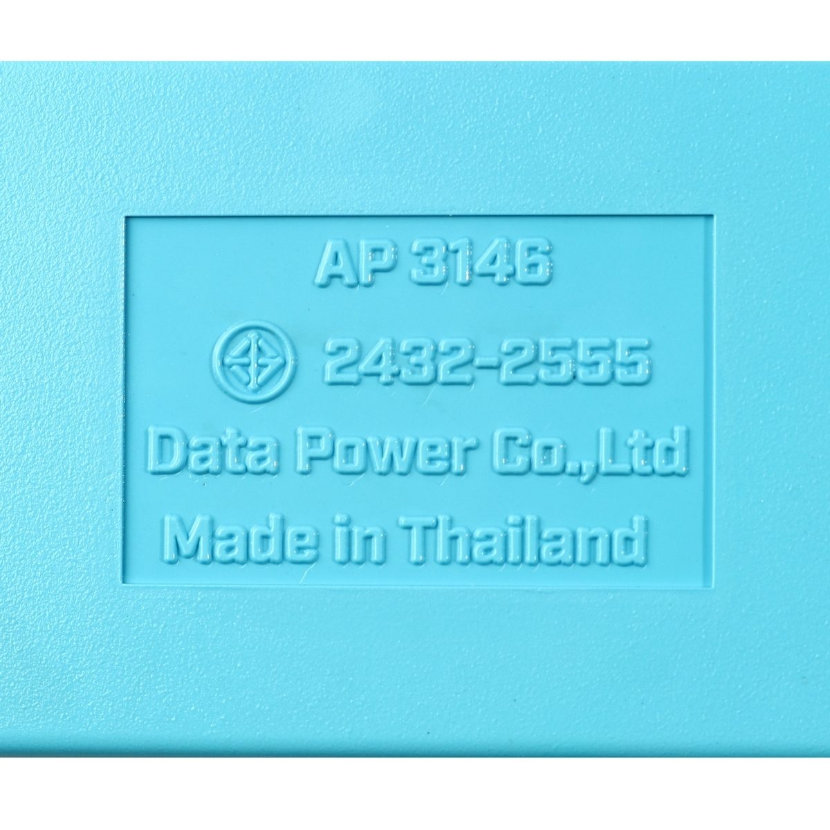 DATA ปลั๊กไฟ 3 ช่อง 1 สวิตซ์ ยาว 5 เมตร 10 แอมป์ 2300 วัตต์ รุ่น AP3146 สายไฟ VCT 3x0.75 sq.mm (ดาต้า)