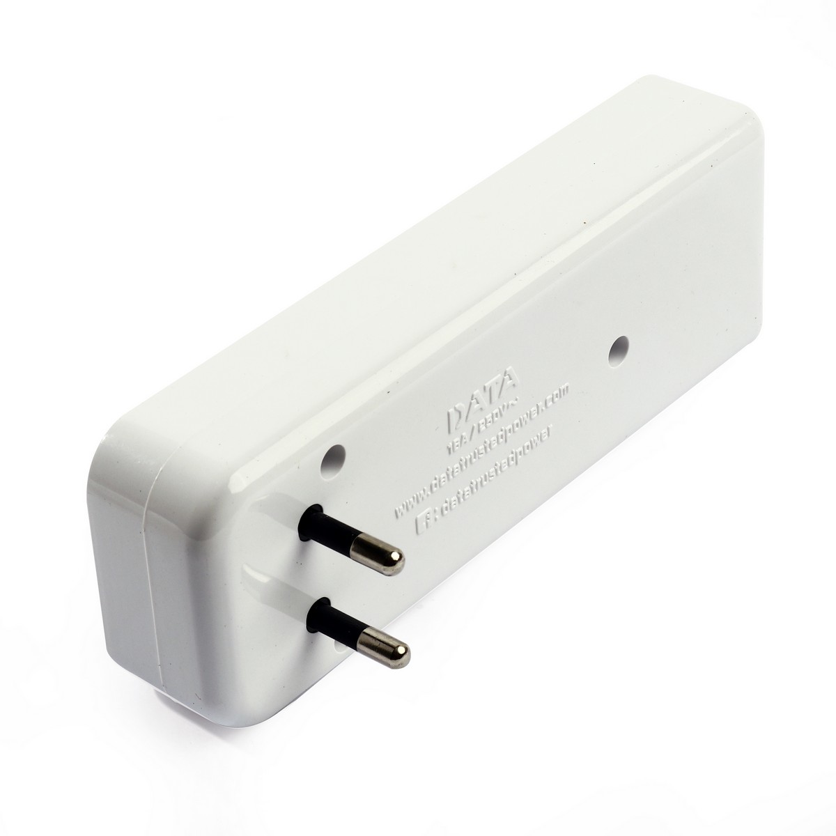 DATA อะแดปเตอร์ เต้ารับ 2 ช่อง 2 USB 1 สวิตซ์ 16 แอมป์ 3600 วัตต์ รุ่น AL56 นำกระแสไฟได้ดี ไม่ลามไฟ (ดาต้า)