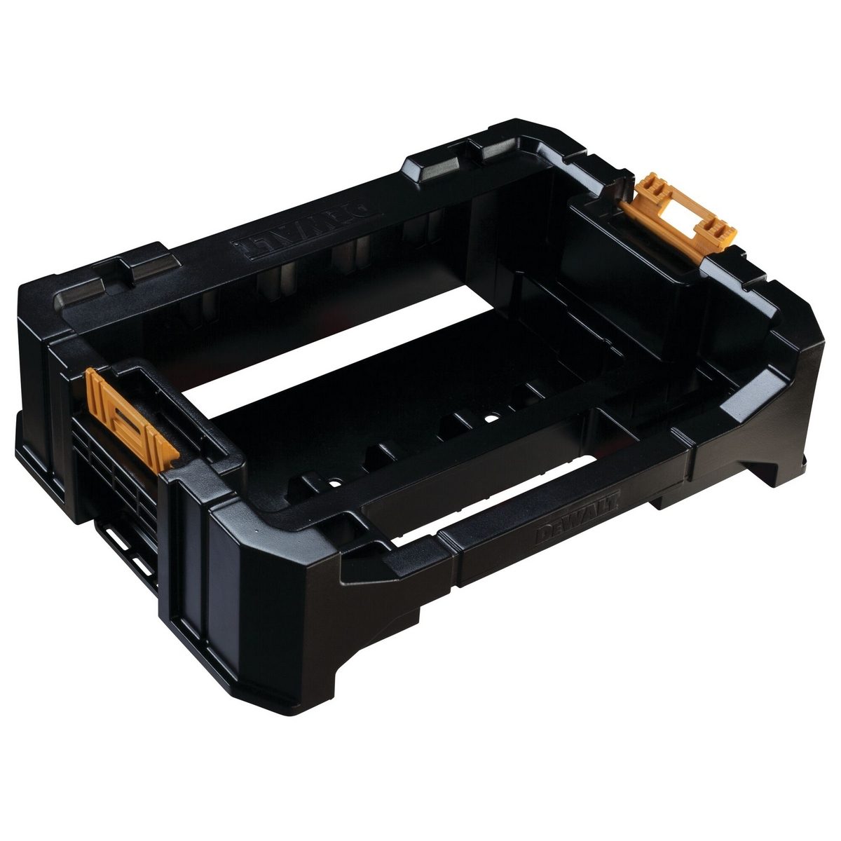 DEWALT ถาดใส่กล่องอุปกรณ์ TSTAK รุ่น DT70716-QZ น้ำหนักเบาถาดแคดดี้สะดวกสำหรับจัดเก็บชุดอุปกรณ์เสริม (ดีวอลท์)