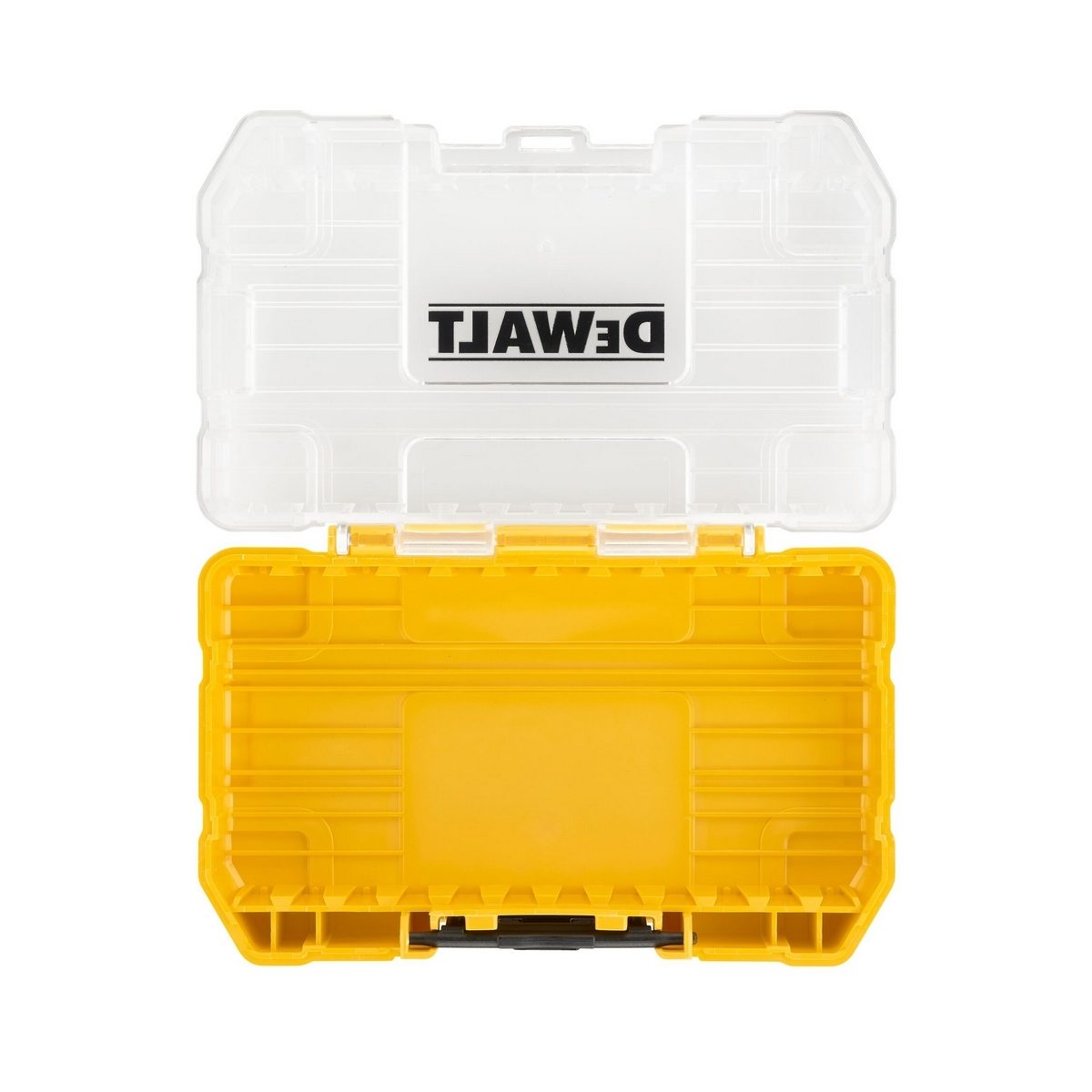 DEWALT กล่องอุปกรณ์ (Tough Case) TSTAK ขนาดเล็ก รุ่น DT70801-QZสลักหนีบเพื่อการปิดอย่างปลอดภัย (ดีวอลท์)