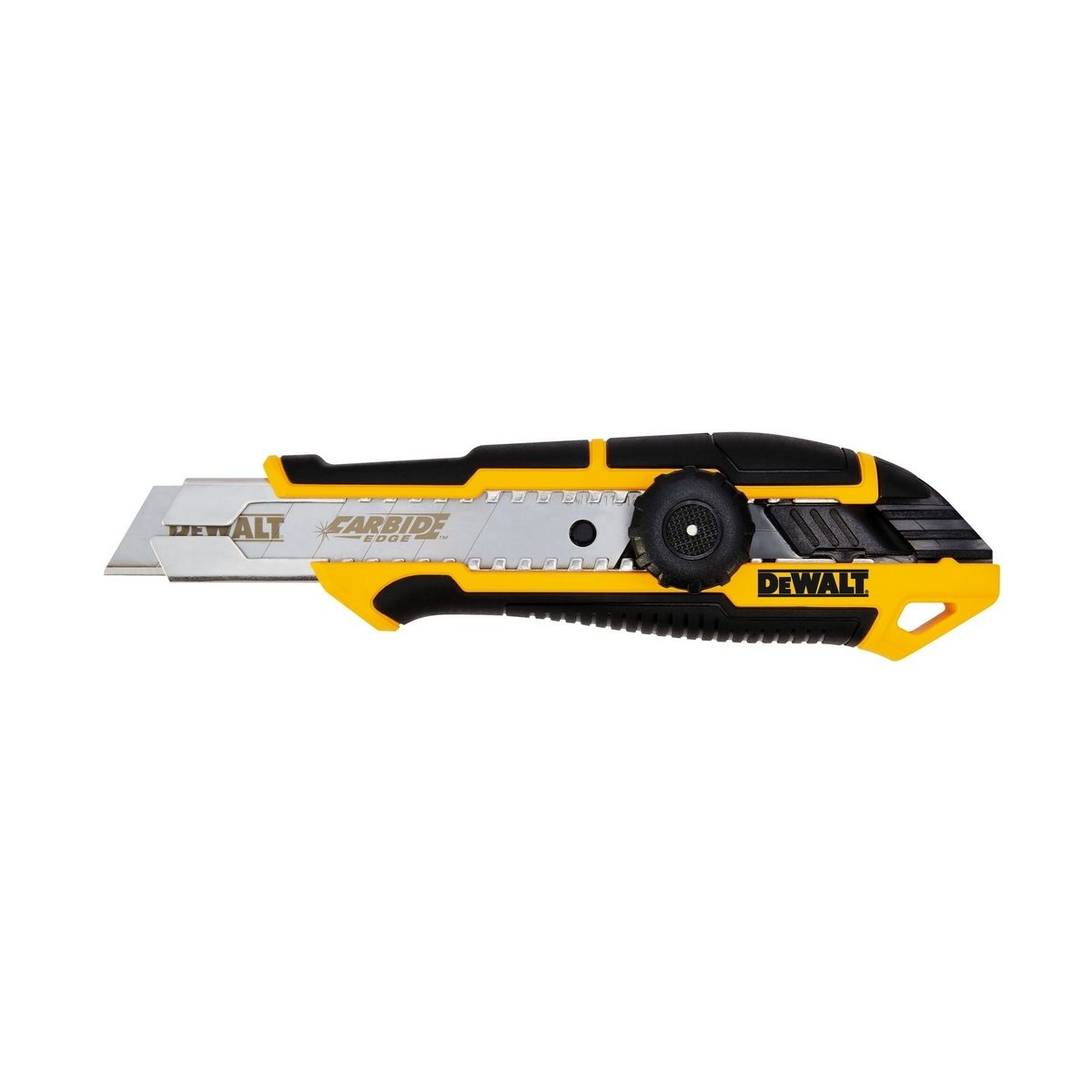 DEWALT มีดคัตเตอร์ ขนาด 18 มม. รุ่น DWHT10332-0-30 ใบมีด Carbide แข็งแรงกว่าทั่วไป 3 เท่า (ดีวอลท์)