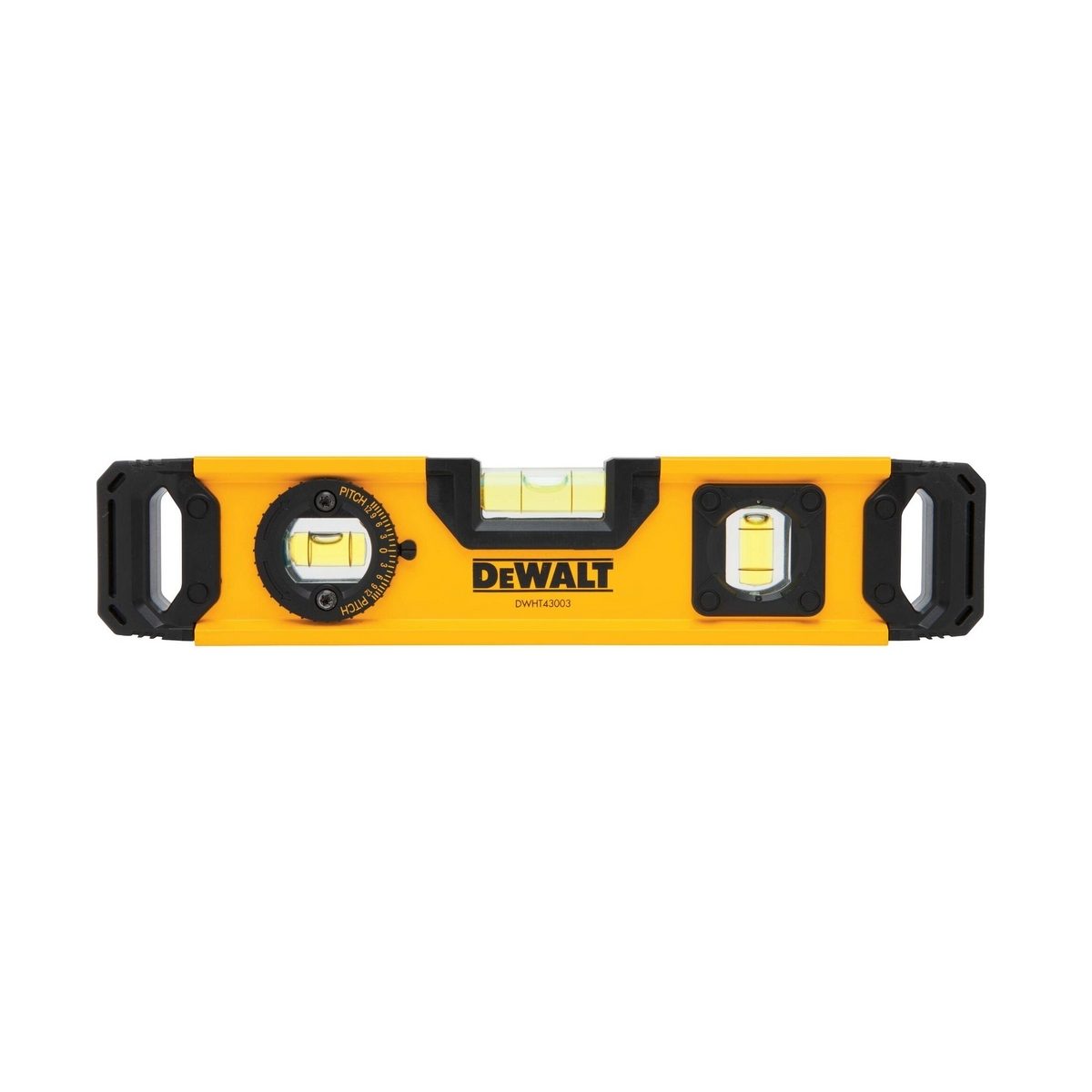 DEWALT ระดับน้ำ Torpedo Level ขนาด 25 ซม. รุ่น DWHT43003 ทำจากอะลูมิเนียม แข็งแรง และทนทาน  (ดีวอลท์)