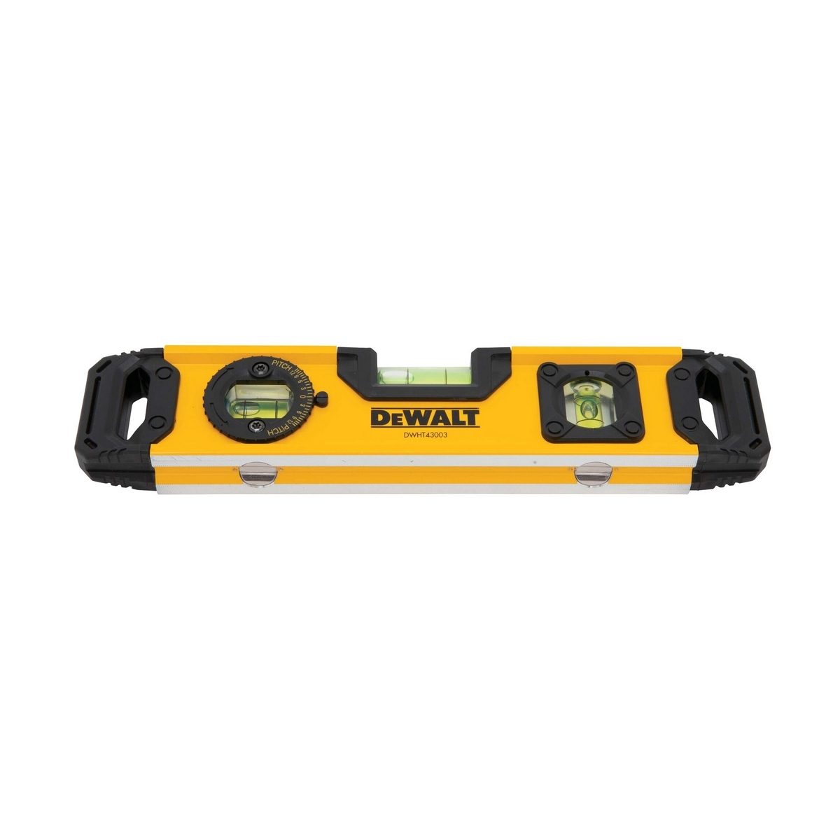 DEWALT ระดับน้ำ Torpedo Level ขนาด 25 ซม. รุ่น DWHT43003 ทำจากอะลูมิเนียม แข็งแรง และทนทาน  (ดีวอลท์)