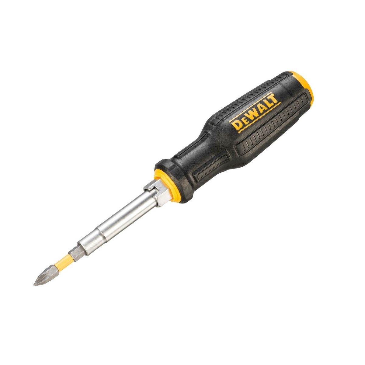 DEWALT ไขควง MaxFit 6-in-1 Multi-Bit Screwdriver รุ่น DWHT0-66569 ระบบล็อคสกรูแม่เหล็กป้องกันการโยกเยก (ดีวอลท์)