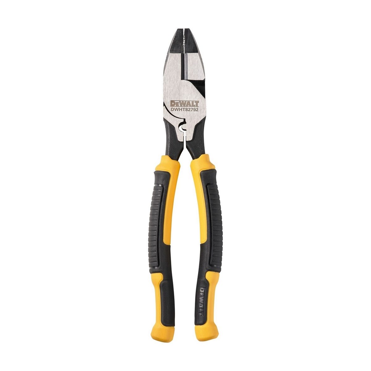 DEWALT คีมปากตรง Multi-Use ขนาด 9.5 นิ้ว รุ่น DWHT82792-0 ความแข็งสม่ำเสมอตลอดคมตัด ใช้สำหรับหนีบหรือตัด (ดีวอลท์)