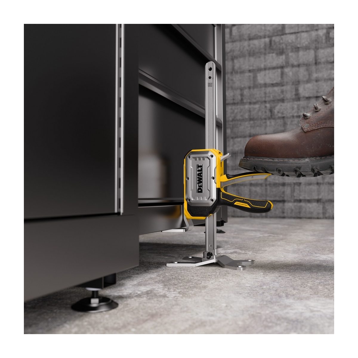 DEWALT แม่แรงก่อสร้าง TOUGHSERIES™ รุ่น DWHT83550 สามารถในการยกสูงสุด 340 ปอนด์ และ ยกสูง 8-3/4 นิ้ว (ดีวอลท์)