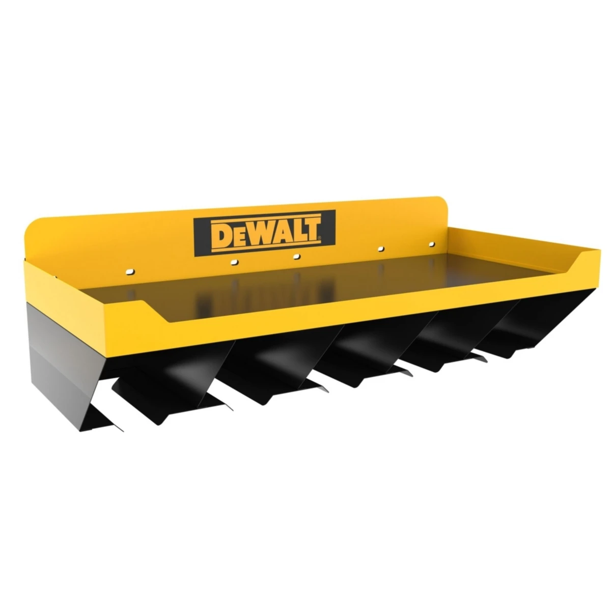 DEWALT ชุดแขวนเครื่องมือ 5 ช่อง รุ่น DWST82822 ชุดเก็บ Power Tool สามารถรองรับน้ำหนักได้ถึง 100 ปอนด์ (ดีวอลท์)