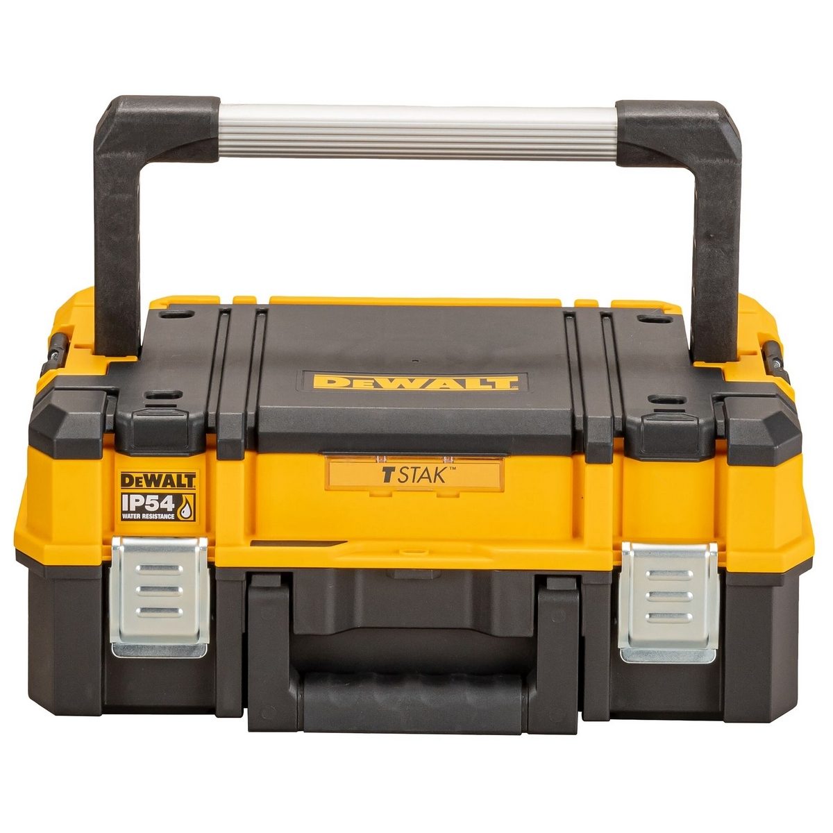 DEWALT กล่อง TSTAK ที่จับยาว 11 ลิตร รุ่น DWST83344-1 ขอบยางกันละอองน้ำและฝุ่น มาตรฐาน IP54 (ดีวอลท์)
