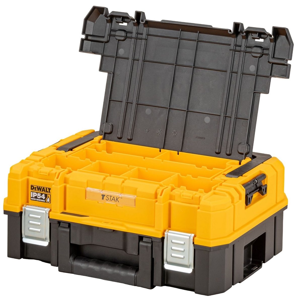 DEWALT กล่อง TSTAK ที่จับยาว 11 ลิตร รุ่น DWST83344-1 ขอบยางกันละอองน้ำและฝุ่น มาตรฐาน IP54 (ดีวอลท์)