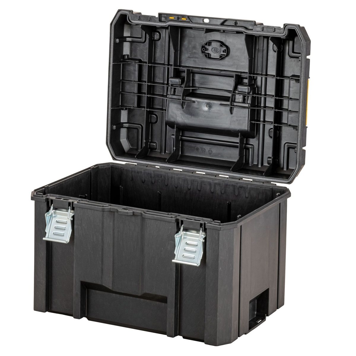 DEWALT ชุดกล่องเครื่องมือ TSTAK รุ่น DWST83346-1 ป้องกันน้ำและฝุ่นตามมาตรฐาน IP54 ทนทานสูง หนา 2.5 มม. (ดีวอลท์)