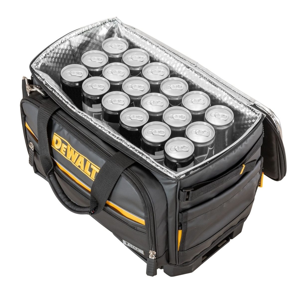DEWALT กระเป๋าคูลเลอร์  TSTAK รุ่น DWST83537-1 ความจุ 30 ลิตร เก็บความเย็นได้นาน 32 ชม. IP54 กันน้ำและฝุ่น (ดีวอลท์)