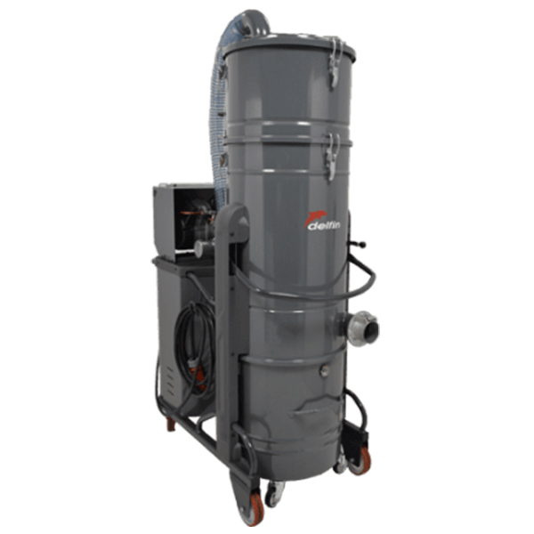 Delfin DG EXP PN INDUSTRIAL WHEELED VACUUM CLEANER FOR EXTRACTING LARGE VOLUMES OF DRY DUST