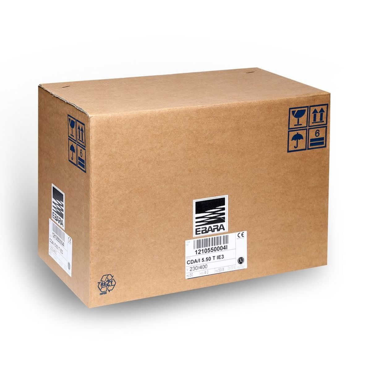 CDA-5.50T หอยโข่งใบพัดคู่ (5.5HP 3สาย)